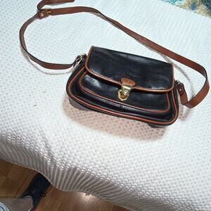 VINTAGE EITENNE AIGNER LEATHER SHOULDER BAG